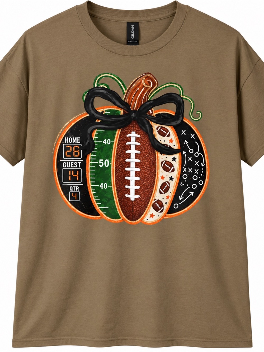 Adult 2XL NWOT Football Graphic Tee